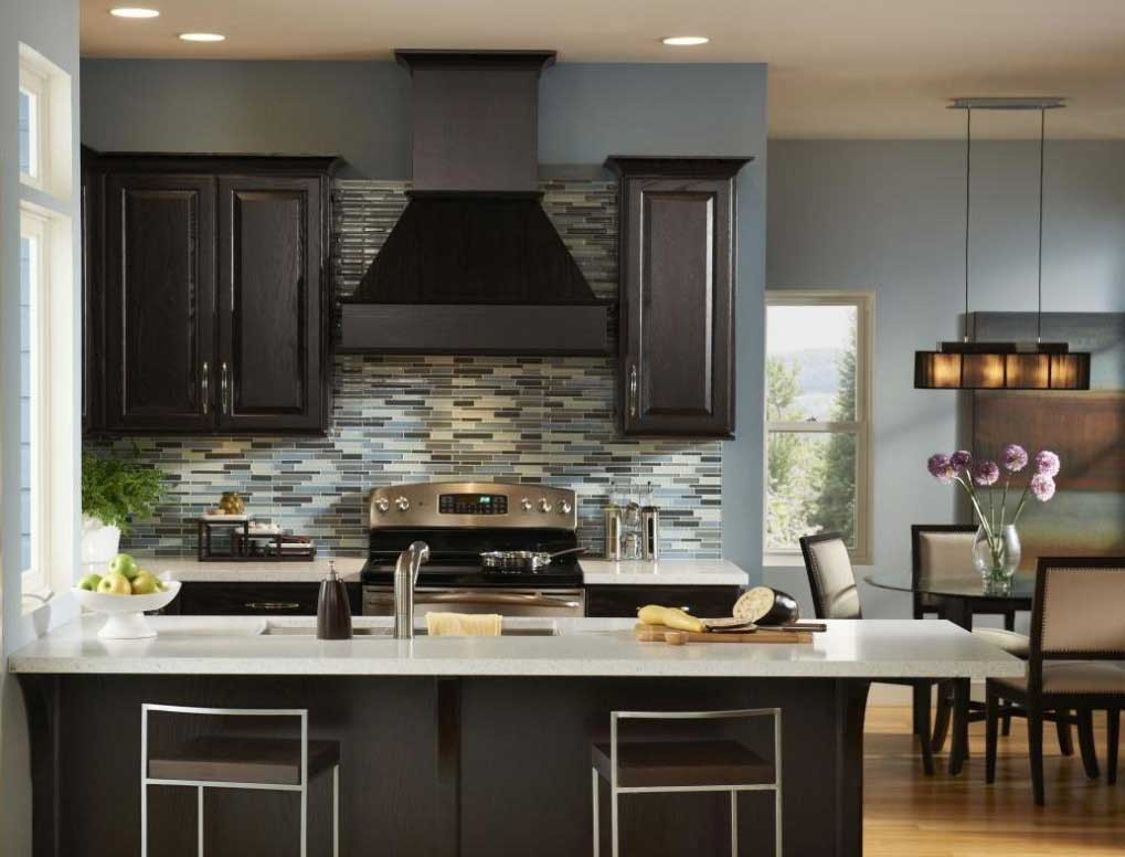 Best ideas about Kitchen Wall Paint Colors
. Save or Pin Popular paint colors for kitchens with blue wall color and Now.