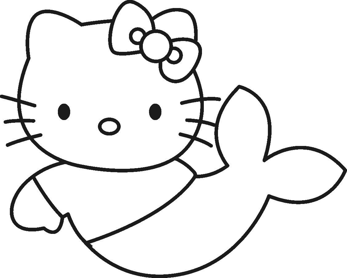 Kitty Coloring Pages
 List Hello Kitty for Coloring part 2