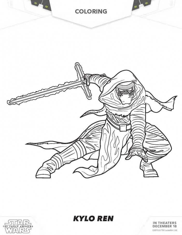 Kylo Ren Coloring Pages
 Lego Kylo Ren Coloring Pages Coloring Pages