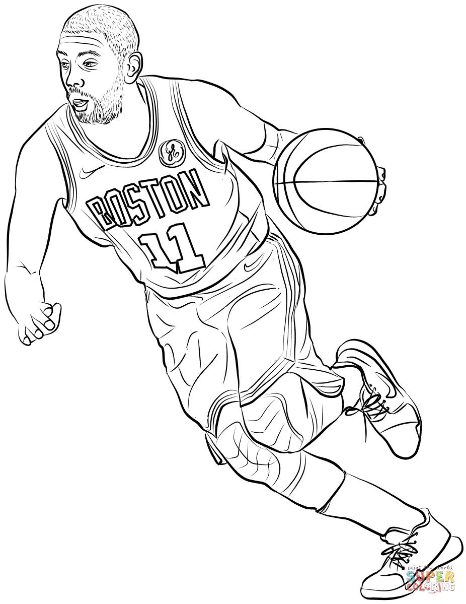 Kyrie Irving Coloring Pages
 Kyrie Irving coloring page