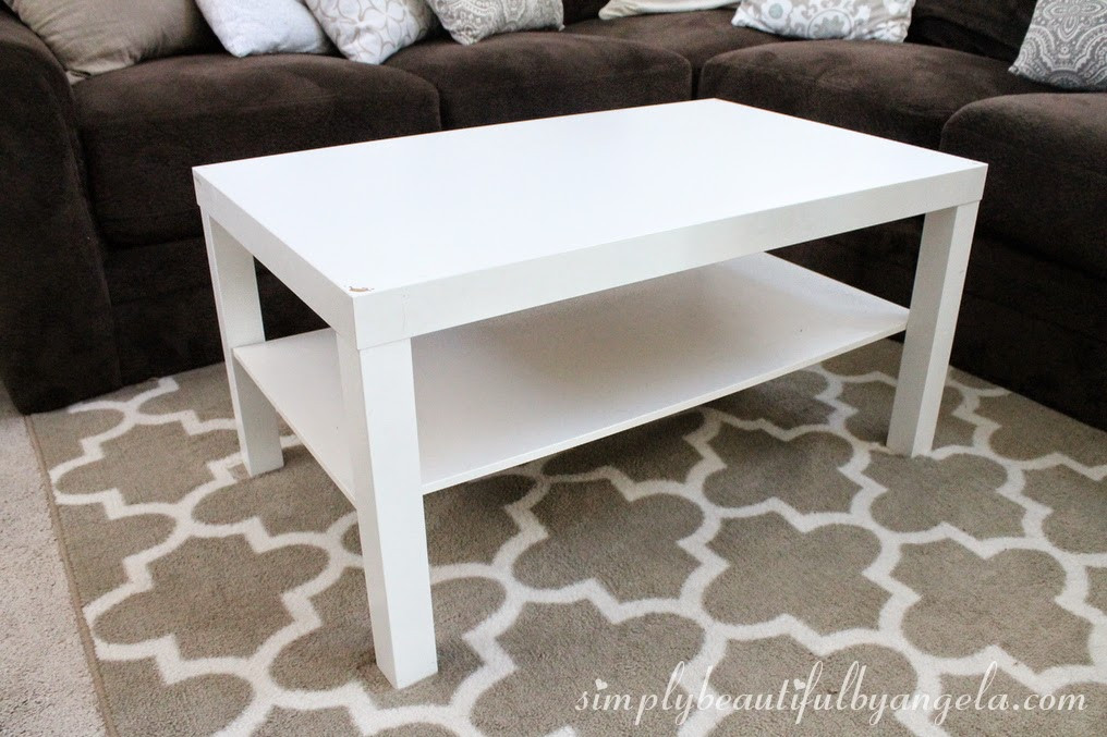 Best ideas about Lack Coffee Table
. Save or Pin Simply Beautiful by Angela IKEA Lack Coffee Table Hack Now.