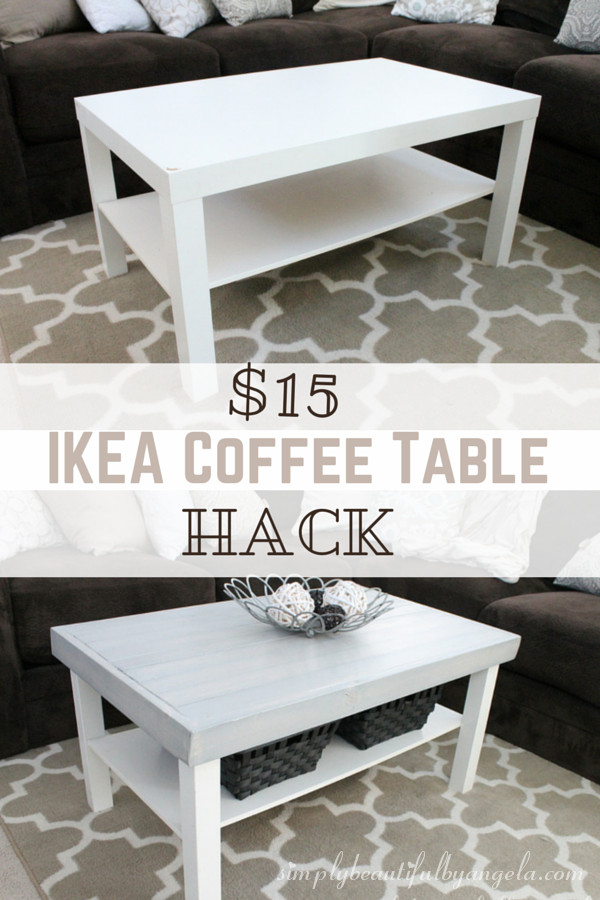 Best ideas about Lack Coffee Table
. Save or Pin IKEA Lack Coffee Table Hack Now.