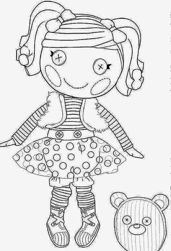 Lalaloopsy Printable Coloring Sheets
 Lalaloopsy Coloring Pages