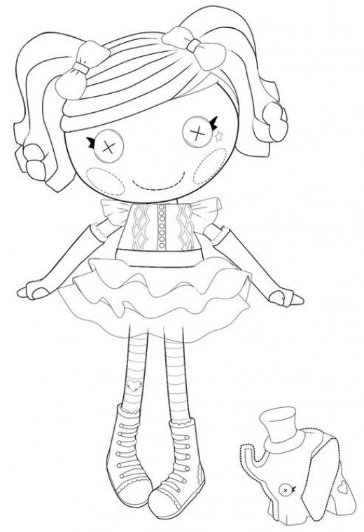 Lalaloopsy Printable Coloring Sheets
 The Best Lalaloopsy Dolls Coloring Pages