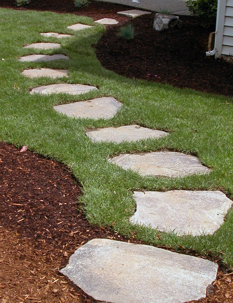 Best ideas about Landscape Stepping Stones
. Save or Pin Residential Lawn Care Green Acres Landscape Salem Oregon Now.