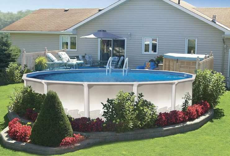 Best ideas about Landscaping Around Above Ground Pool
. Save or Pin Ground Pool Removal Landscaping with Sofa and Plant Now.