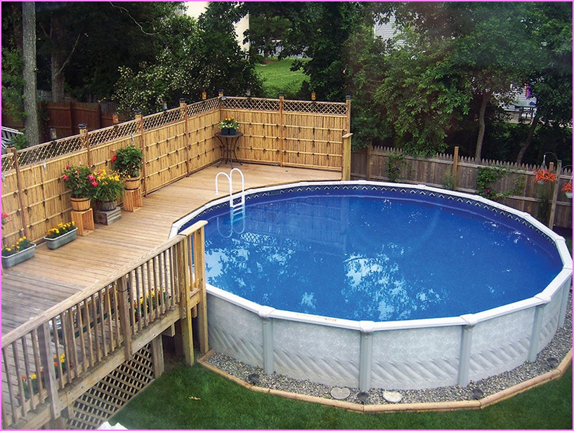 Best ideas about Landscaping Around Above Ground Pool
. Save or Pin Landscaping Around Ground Pool Now.