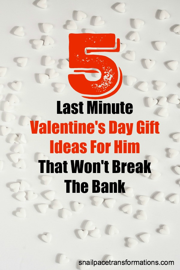 Last Minute Gift Ideas For Boyfriend
 5 Last Minute Thrifty Valentine s Day Gift Ideas For Him