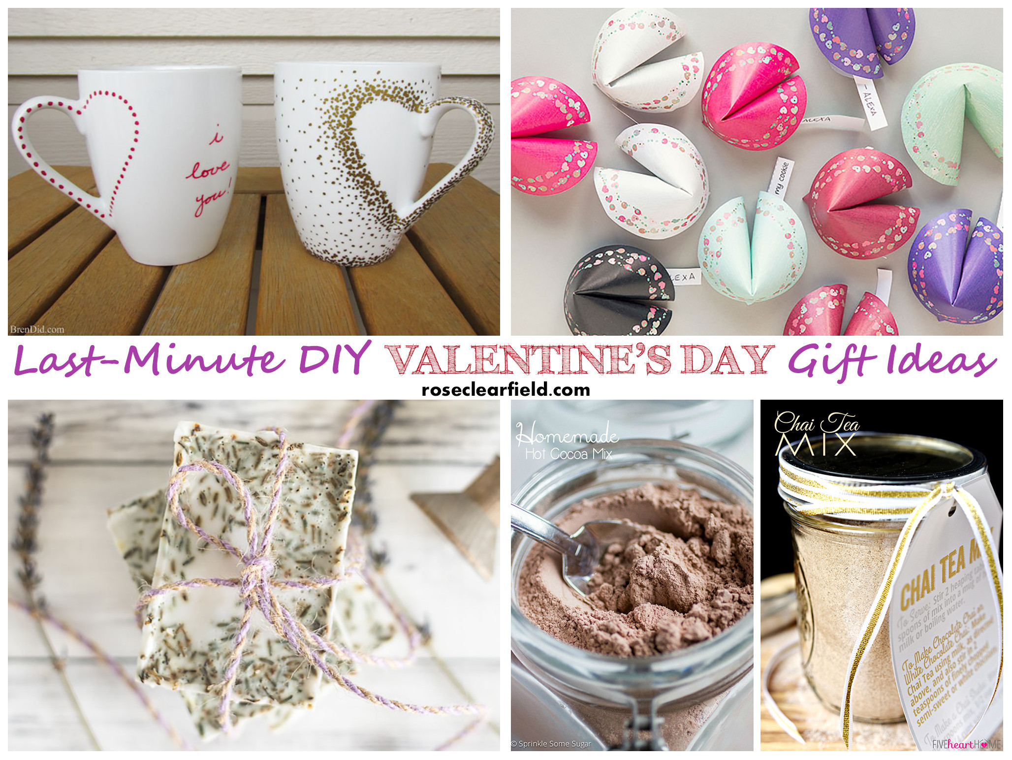 Last Minute Mother'S Day Gift Ideas
 Last Minute DIY Valentine s Day Gift Ideas • Rose Clearfield