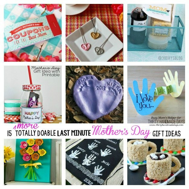 Last Minute Mothers Day Gift Ideas
 15 More Totally Doable Last Minute Mother s Day Gift Ideas