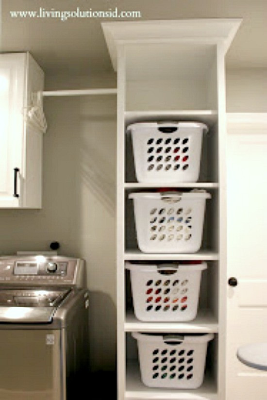 Best ideas about Laundry Basket Cabinet
. Save or Pin 21 of the Best Laundry Room Hacks Now.