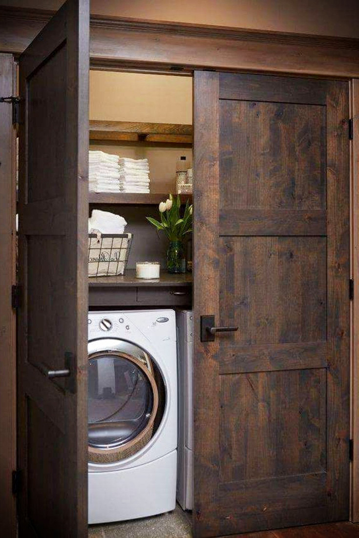 Best ideas about Laundry In Kitchen
. Save or Pin Laundry Nook Ideas We LOVE Involvery Now.