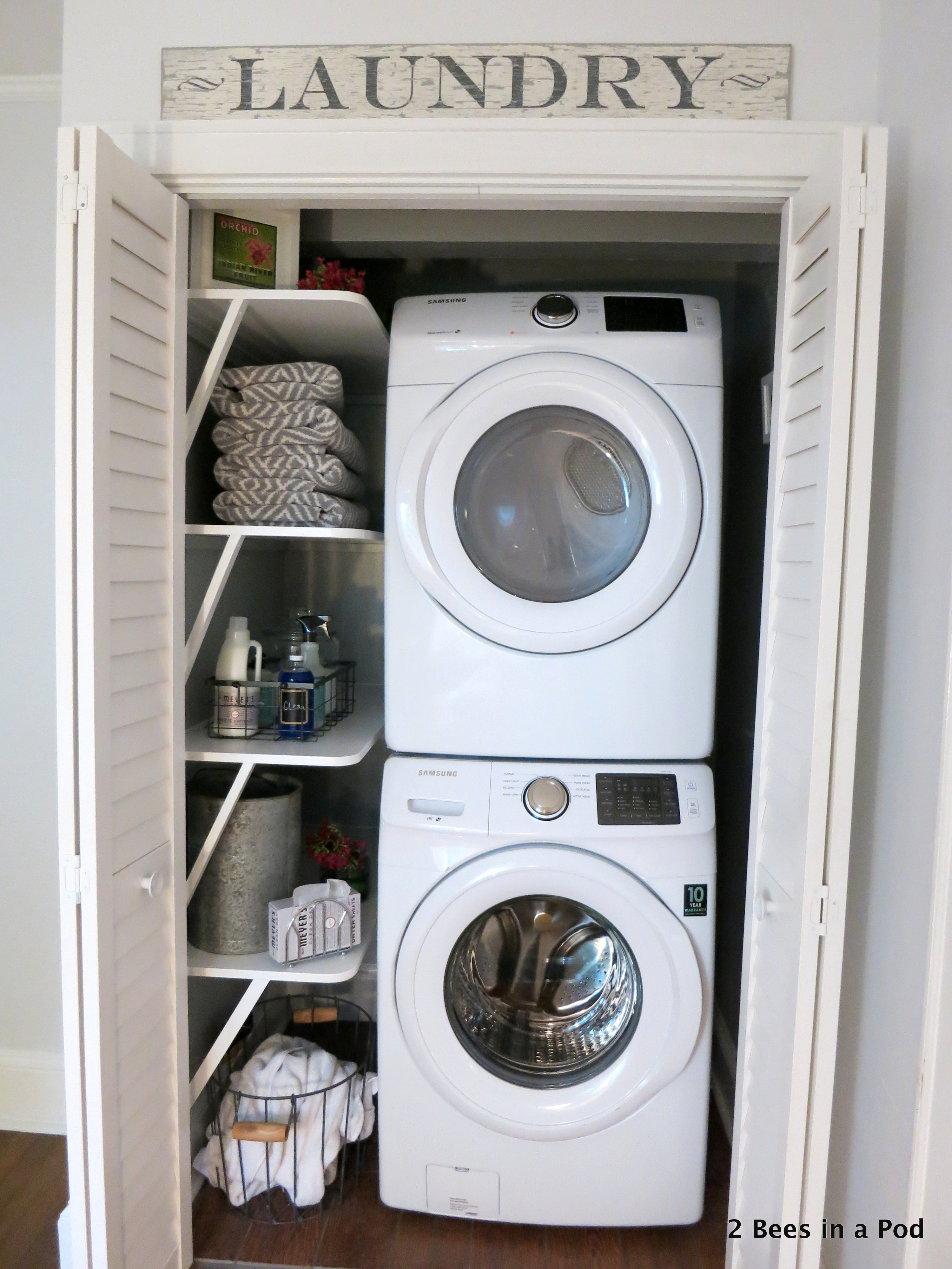 Best ideas about Laundry Room Closet
. Save or Pin 15 Laundry Closet Ideas to Save Space and Get Organized Now.