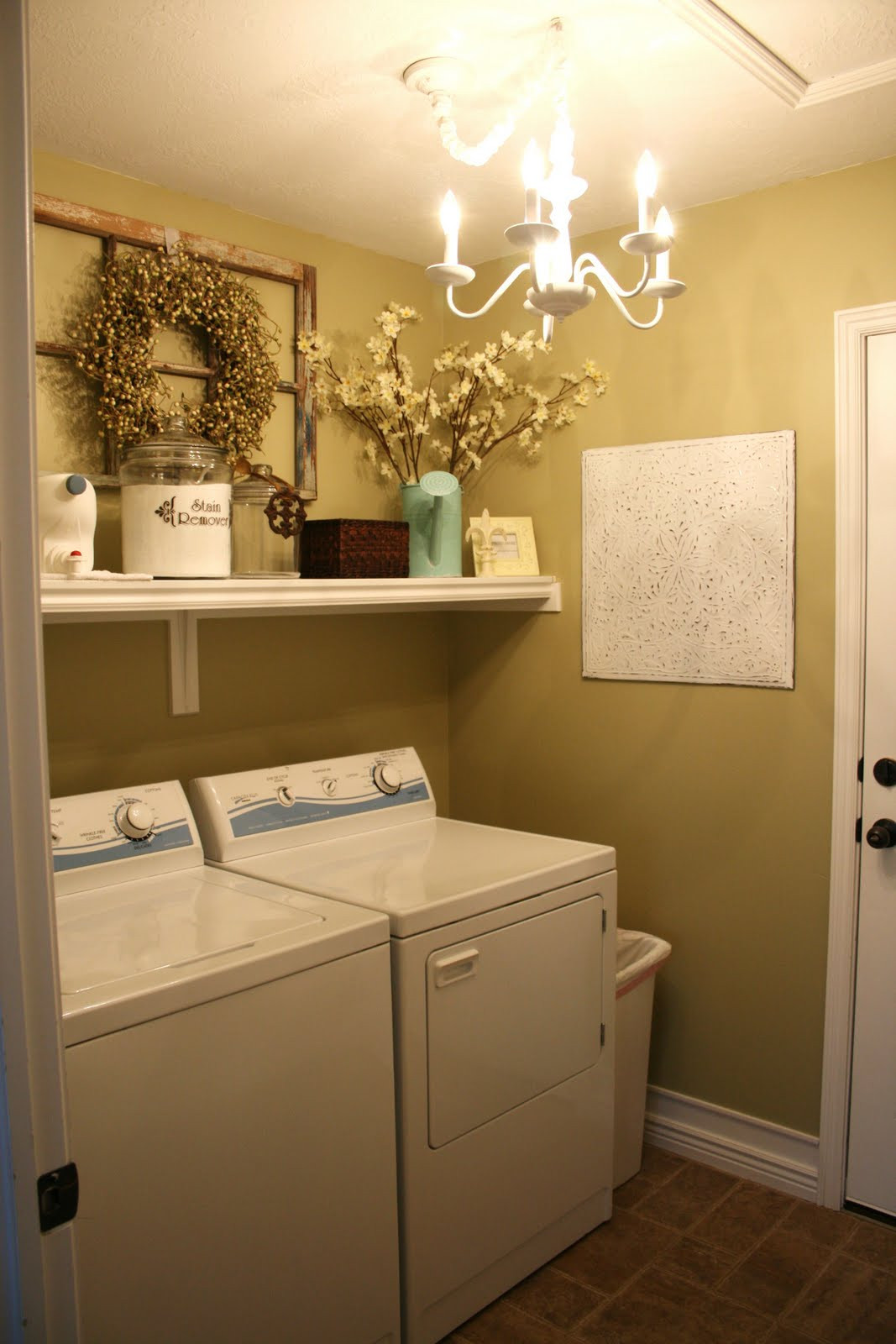 Best ideas about Laundry Room Decor Ideas
. Save or Pin Sassy Sites Home Tour the laundry room Now.