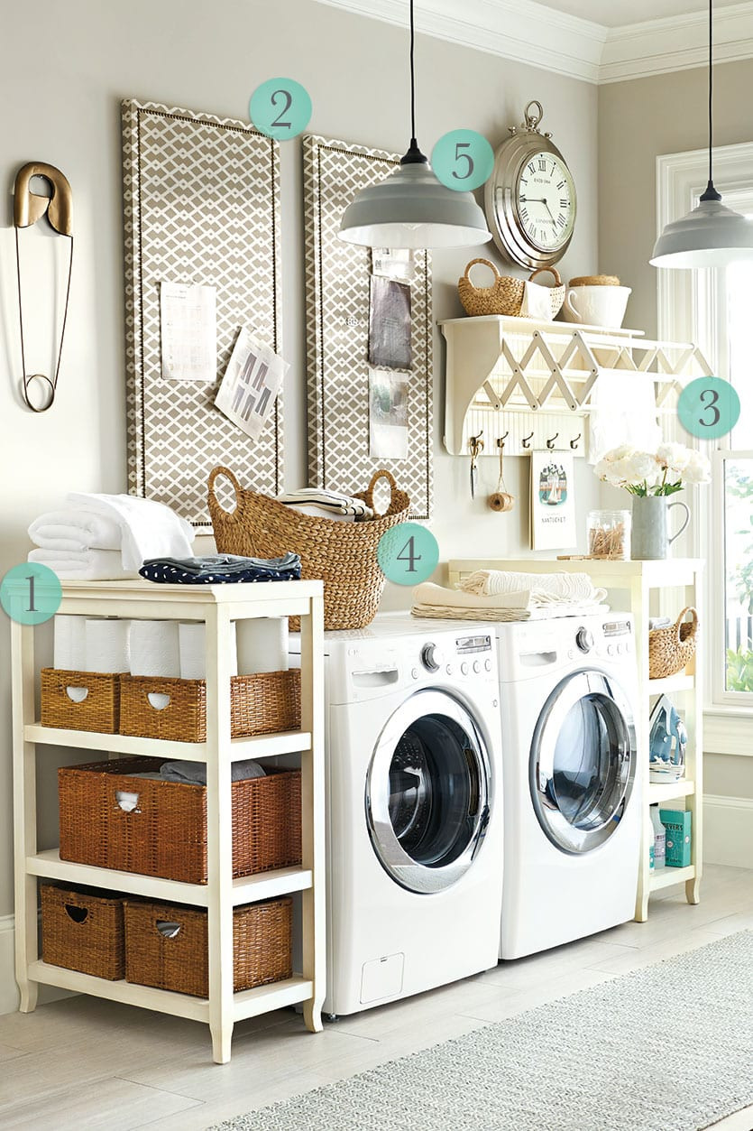 Best ideas about Laundry Room Decor Ideas
. Save or Pin 5 Laundry Room Decorating Ideas Now.