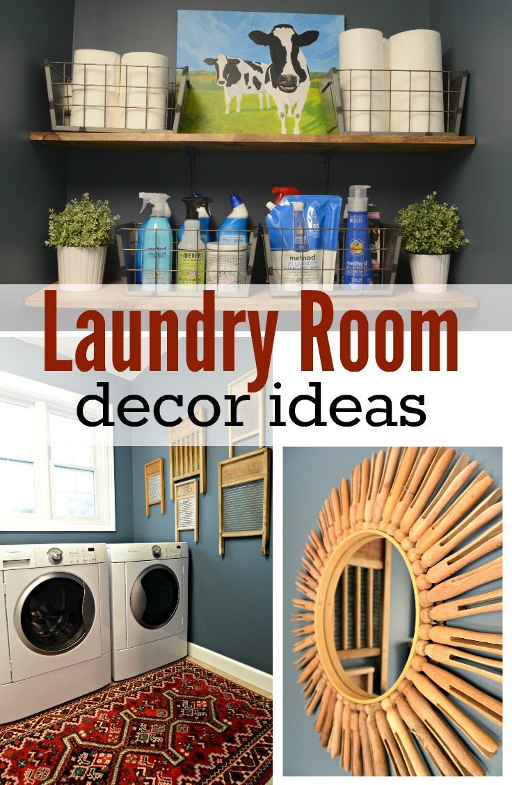 Best ideas about Laundry Room Decor Ideas
. Save or Pin Laundry Room Makeover Reveal — Decor and the Dog Now.