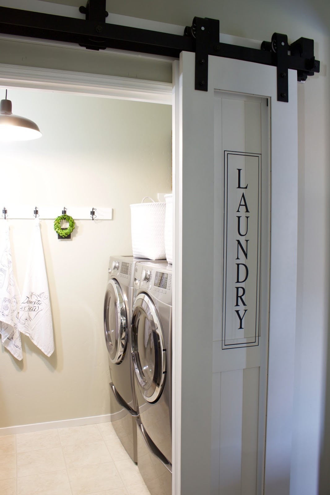 Best ideas about Laundry Room Doors
. Save or Pin Laundry Room & Barn Door A House and A Dog Now.