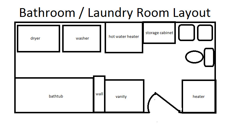 Best ideas about Laundry Room Floor Plans
. Save or Pin At Home At Work At Play Bathroom Laundry Room Storage Now.