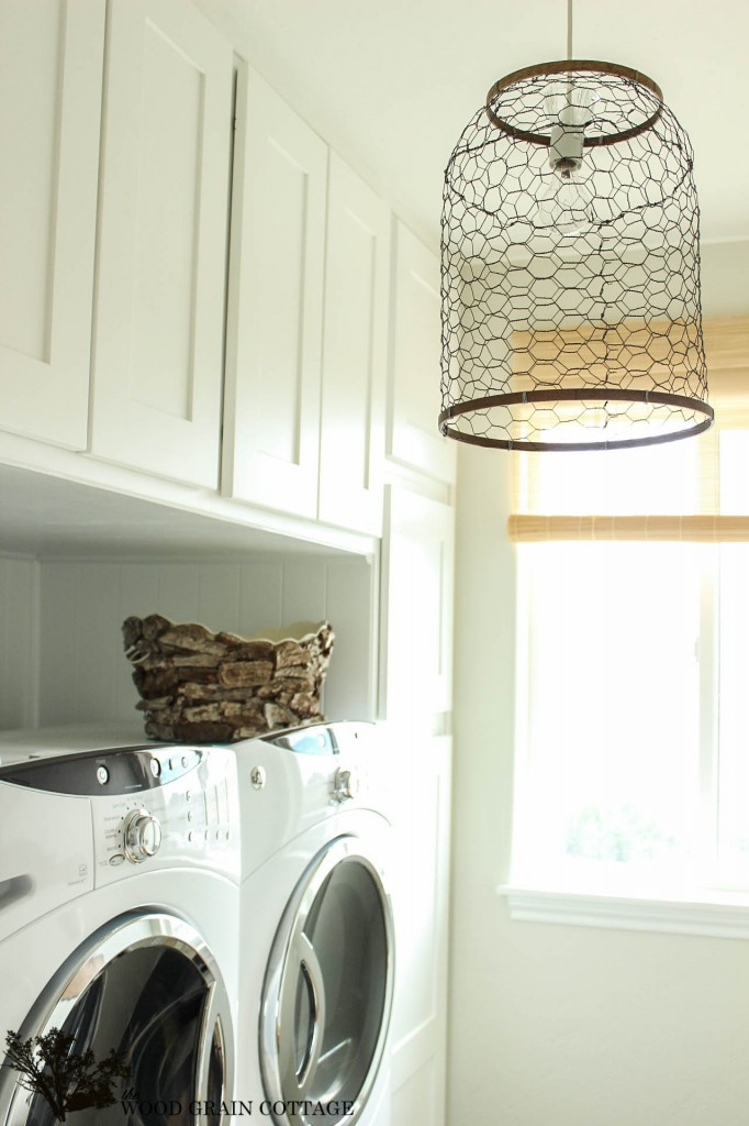 Best ideas about Laundry Room Light Fixtures
. Save or Pin Laundry Room Farmhouse Light The Wood Grain Cottage Now.
