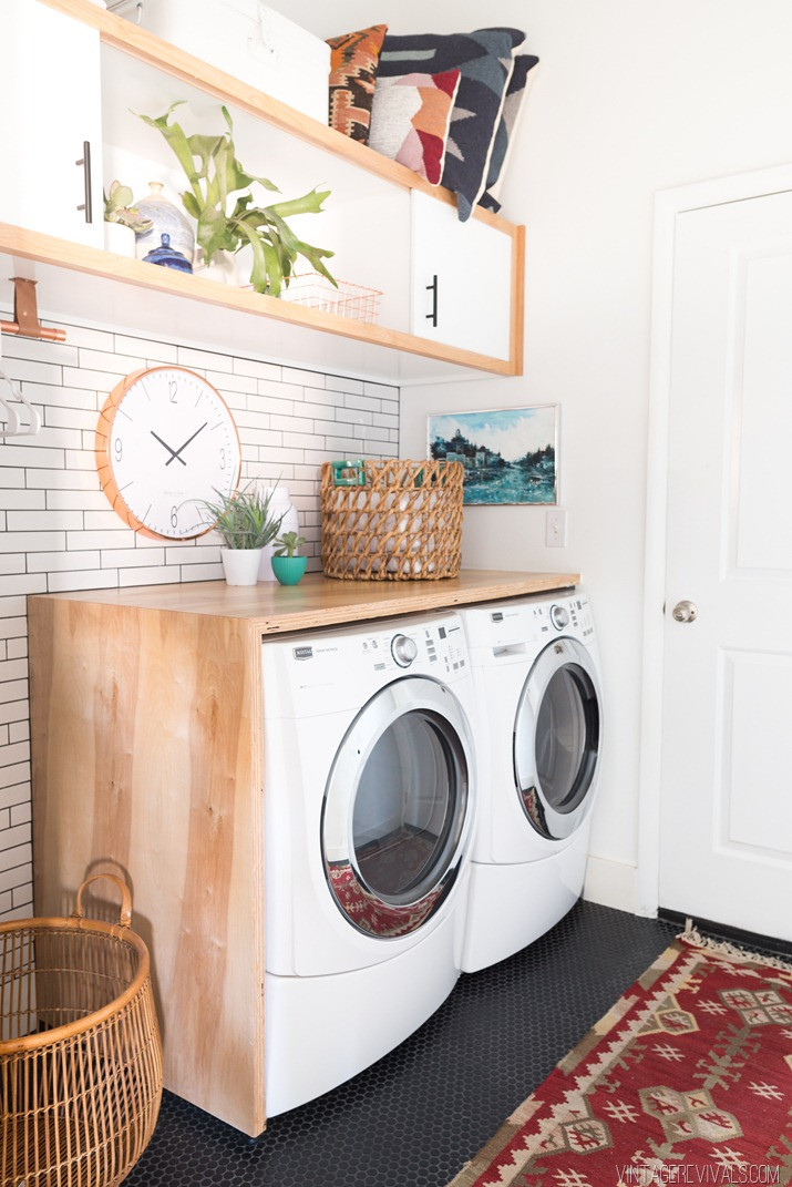 Best ideas about Laundry Room Makeover
. Save or Pin Laundry Room Makeover Reveal • Vintage Revivals Now.