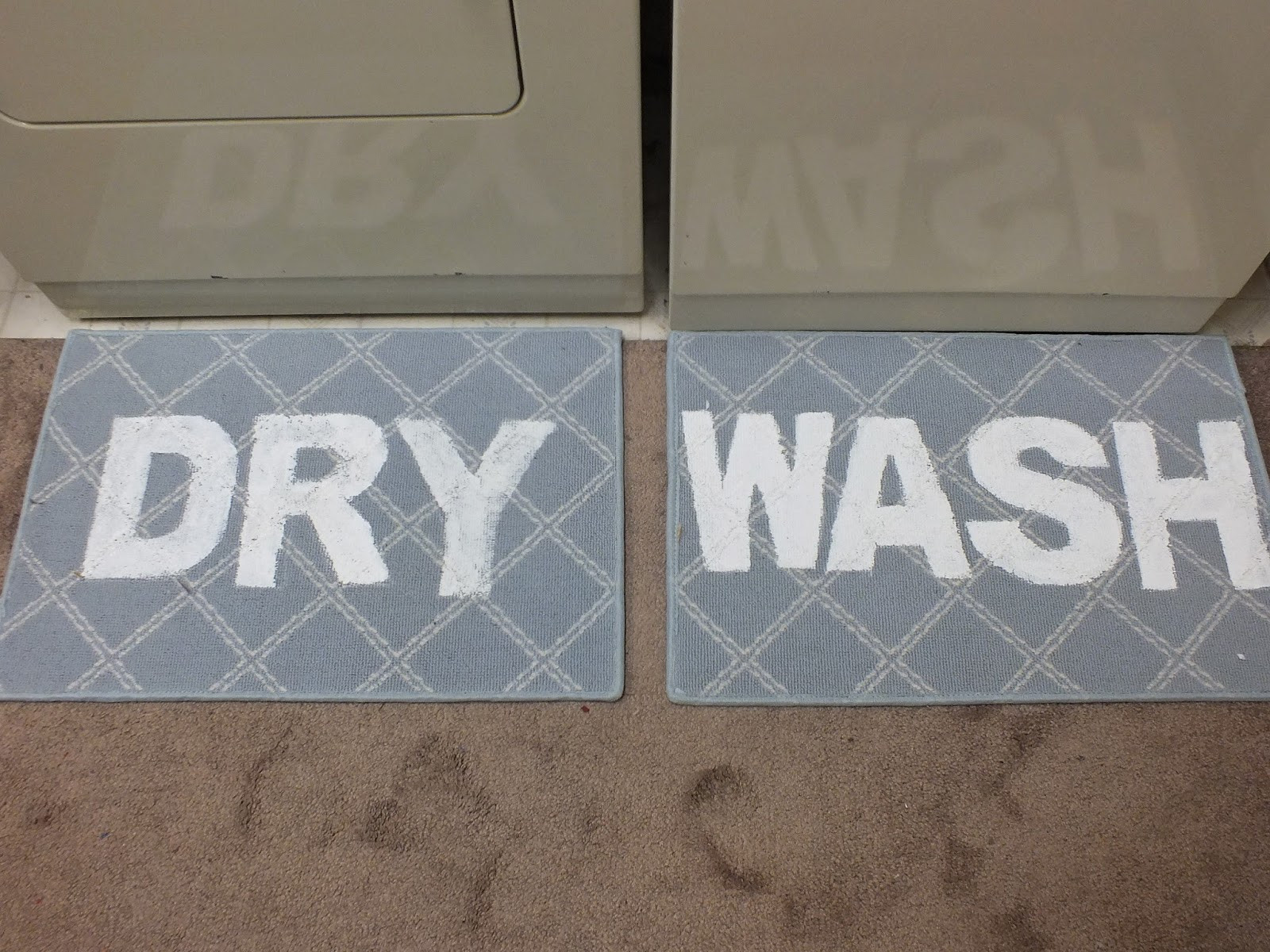 Best ideas about Laundry Room Rug
. Save or Pin Smothered & Covered Wash Me Dry Me Rugs for our Laundry Now.