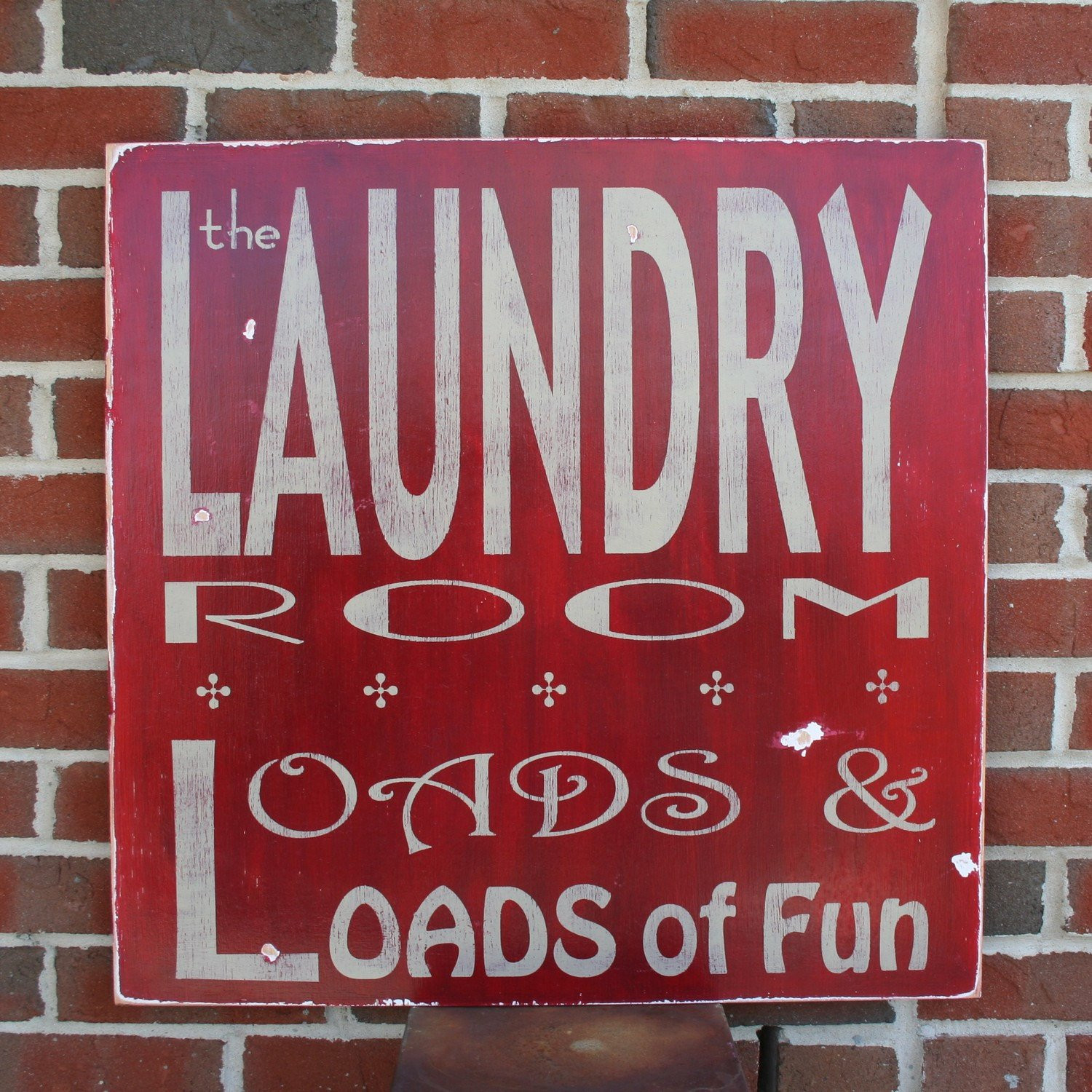 Best ideas about Laundry Room Sign
. Save or Pin The Laundry Room Loads and Loads of Fun Distressed Now.
