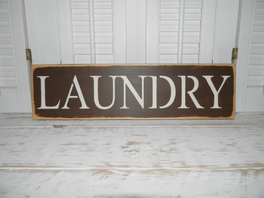 Best ideas about Laundry Room Sign
. Save or Pin Laundry Sign Laundry Room Decor Primitive Decor Distressed Now.