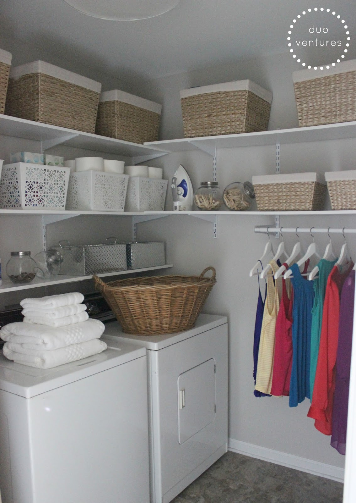 Best ideas about Laundry Room Storage
. Save or Pin Duo Ventures Laundry Room Makeover Now.