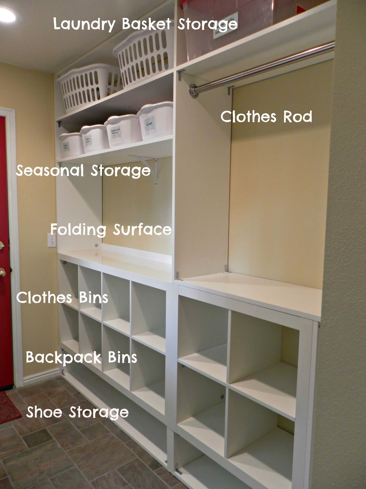 Best ideas about Laundry Room Storage
. Save or Pin Be Book Bound Huckleberry Finn Laundry and Mud Room Remodel Now.