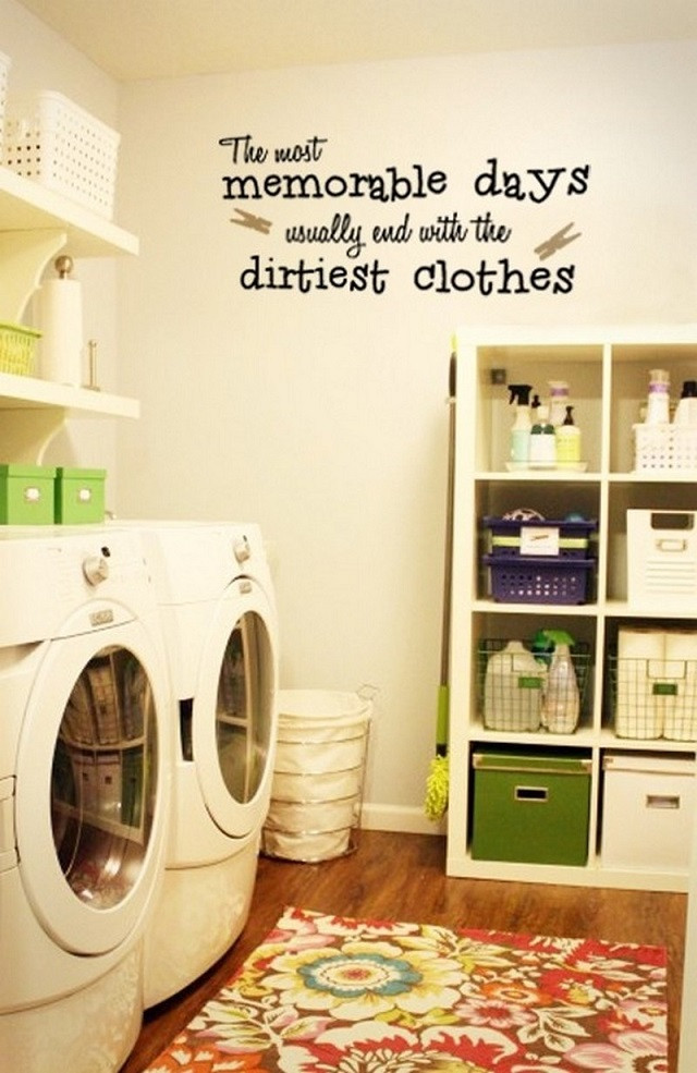 Best ideas about Laundry Room Storage
. Save or Pin 40 Super Clever Laundry Room Storage Ideas Now.