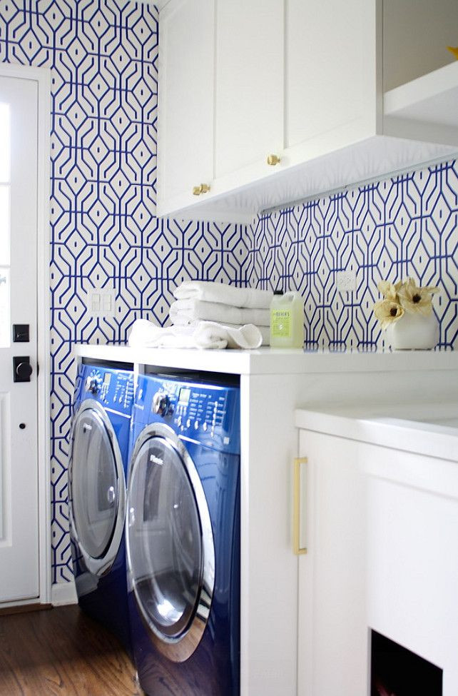 Best ideas about Laundry Room Wallpaper
. Save or Pin 21 Laundry Room Designs MessageNote Now.