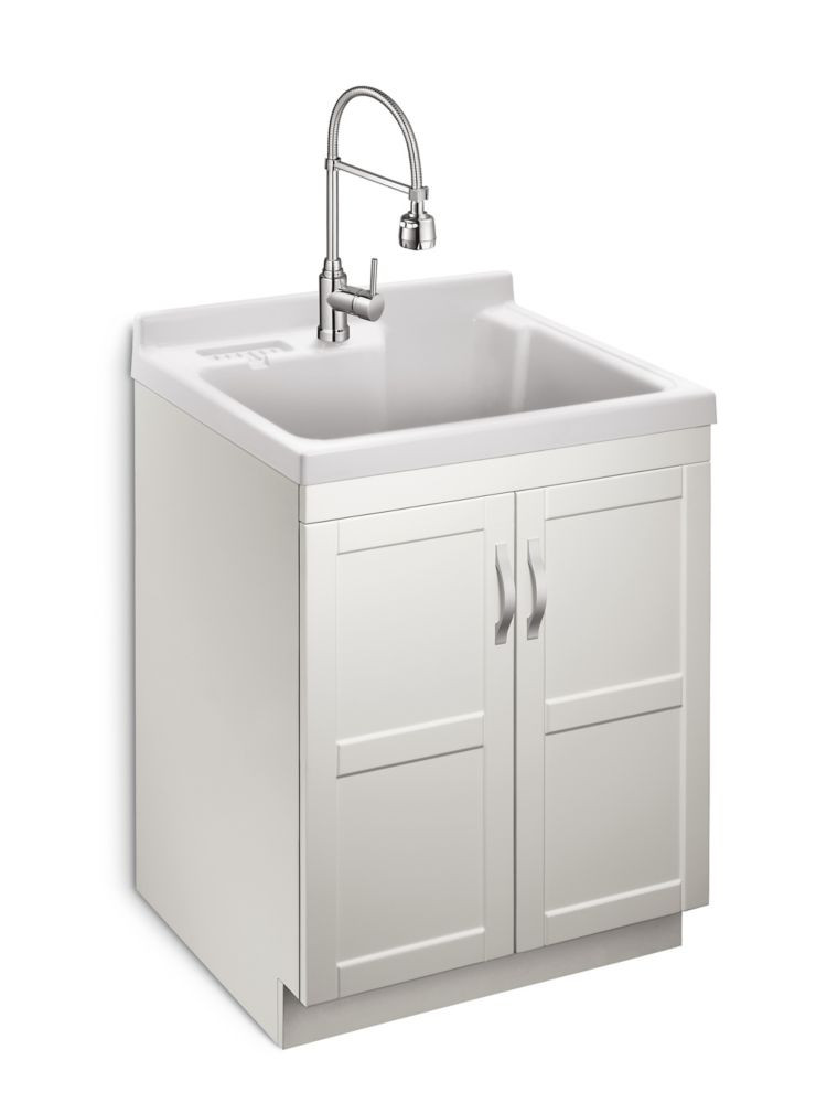 Best ideas about Laundry Sink With Cabinet
. Save or Pin Deluxe All in e Laundry Cabinet PS 534 AXCESS 486 Now.