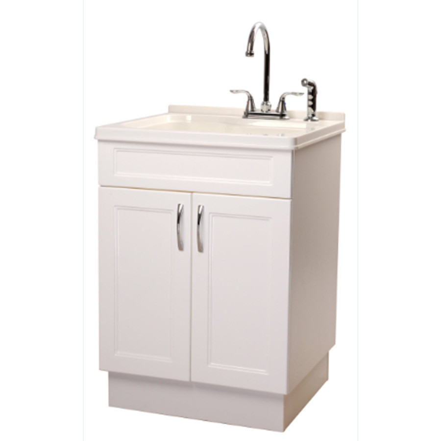 Best ideas about Laundry Sink With Cabinet
. Save or Pin Furniture Elegant Utility Sink Cabinet For Home Design Now.