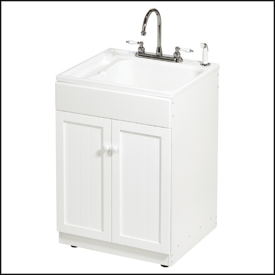 Best ideas about Laundry Sink With Cabinet
. Save or Pin Laundry Utility Sink With Cabinet Cabinet Home Now.