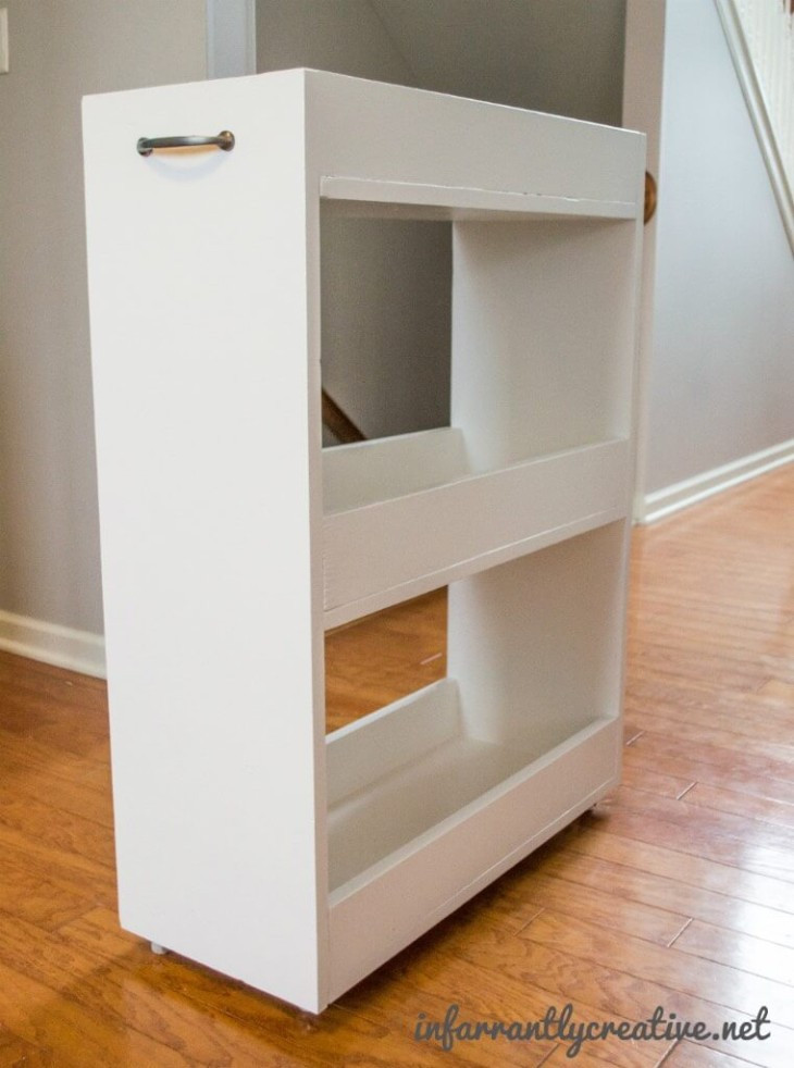 Best ideas about Laundry Storage Cart
. Save or Pin Slim Rolling Laundry Room Storage Cart Free DIY Plan Now.