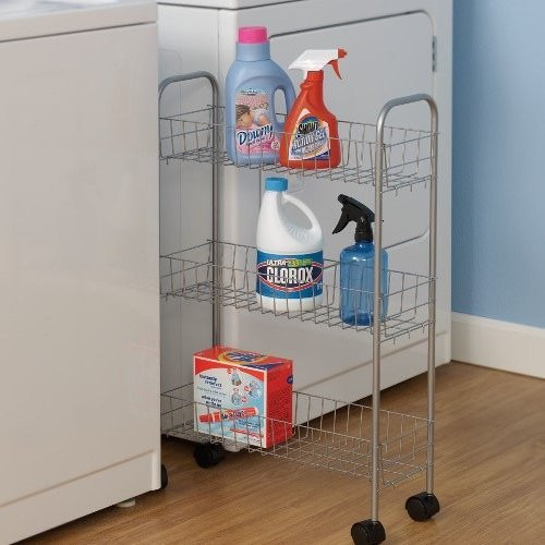 Best ideas about Laundry Storage Cart
. Save or Pin New Slim Washer Dryer Laundry Supplies Rolling Storage Now.