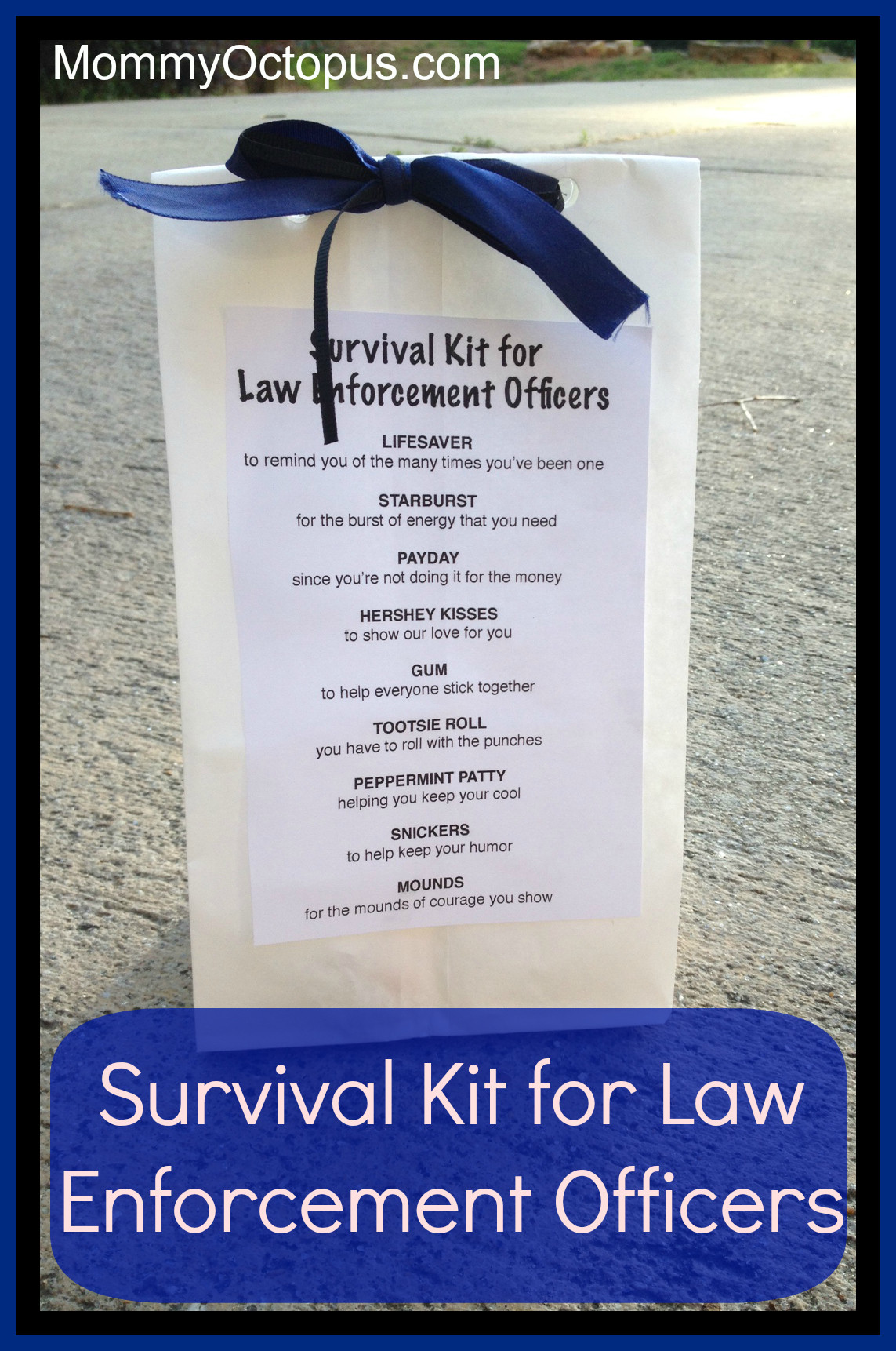 Law Enforcement Gift Ideas
 Police ficer Survival Kit Appreciation Week Goo