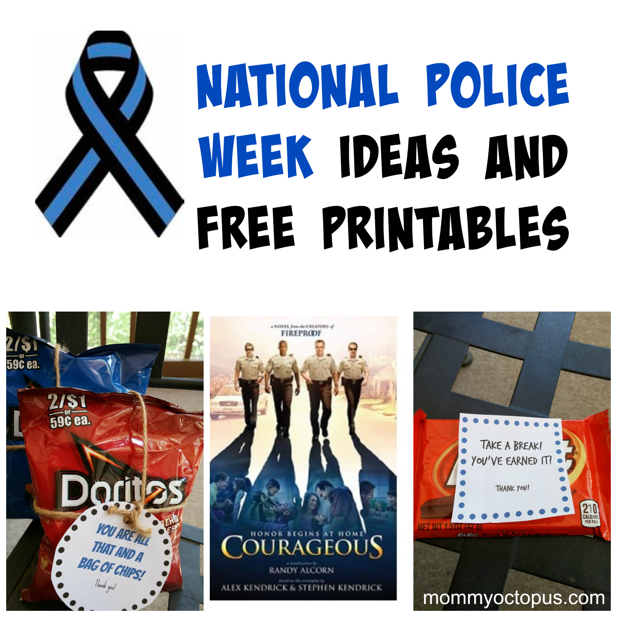 Law Enforcement Gift Ideas
 National Police Week Ideas Mommy Octopus