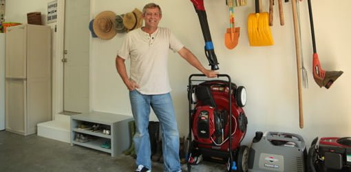 Best ideas about Lawn Mower Garage Storage
. Save or Pin Garage Space Saving Storage Solutions Now.