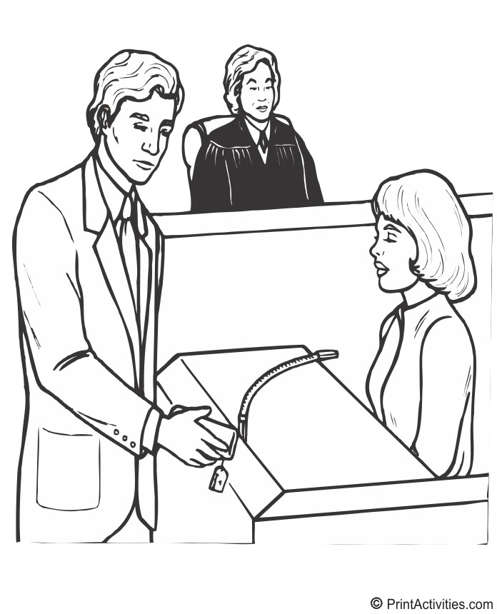 Lawyer Coloring Book
 The gallery for Cartoon Lawyer Girl