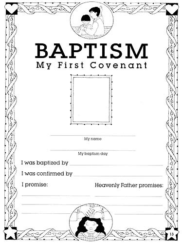 Lds Baptism Coloring Pages
 7 Best of Baptism LDS Printable Word Search