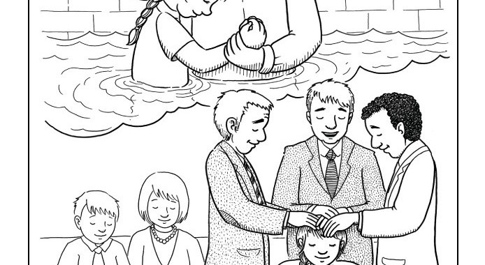 Lds Baptism Coloring Pages
 Lds clipart baptism collection