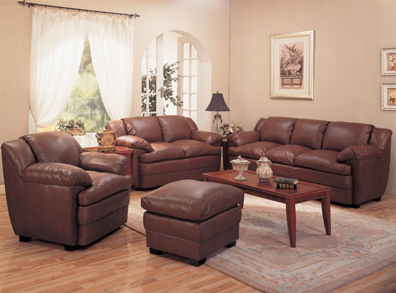 Best ideas about Leather Living Room Sets
. Save or Pin Alondra Leather Living Room Set in Brown Now.