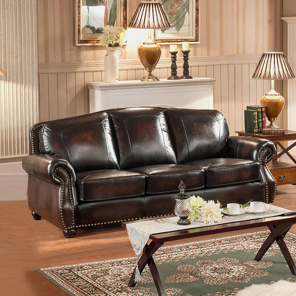 Best ideas about Leather Living Room Sets
. Save or Pin Amax Vail 3 Piece Leather Living Room Set Now.