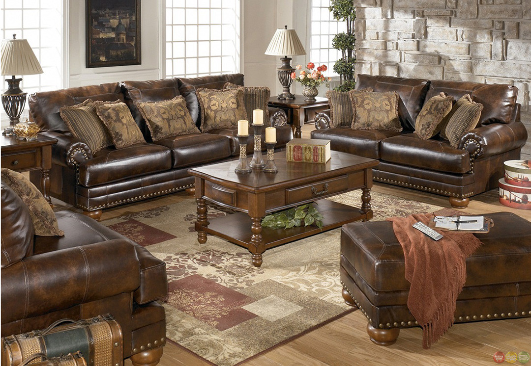 Best ideas about Leather Living Room Sets
. Save or Pin Traditional Brown Bonded Leather Sofa Loveseat Living Room Now.