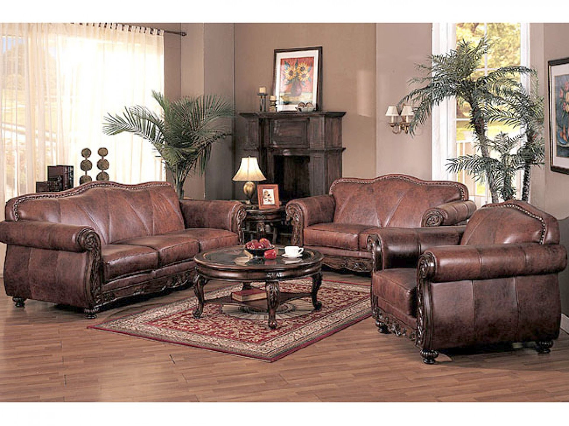 Best ideas about Leather Living Room Sets
. Save or Pin Tan Leather Living Room Set Now.
