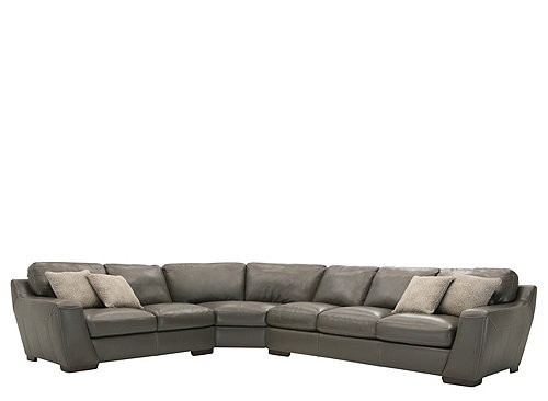 Best ideas about Leather Sectional Sleeper Sofa
. Save or Pin Carpenter 3 pc Leather Sectional Sofa w Queen Sleeper Now.