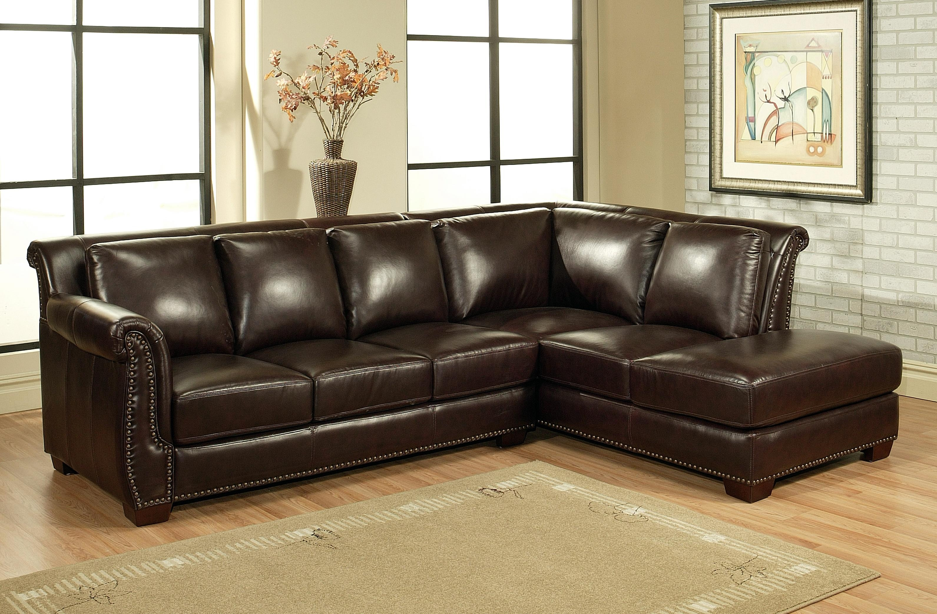 Best ideas about Leather Sectional Sleeper Sofa
. Save or Pin Distressed Leather Sectional Now.