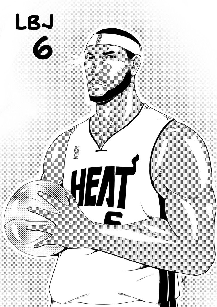 Lebron James Coloring Pages
 Lebron James Coloring Pages Bestofcoloring