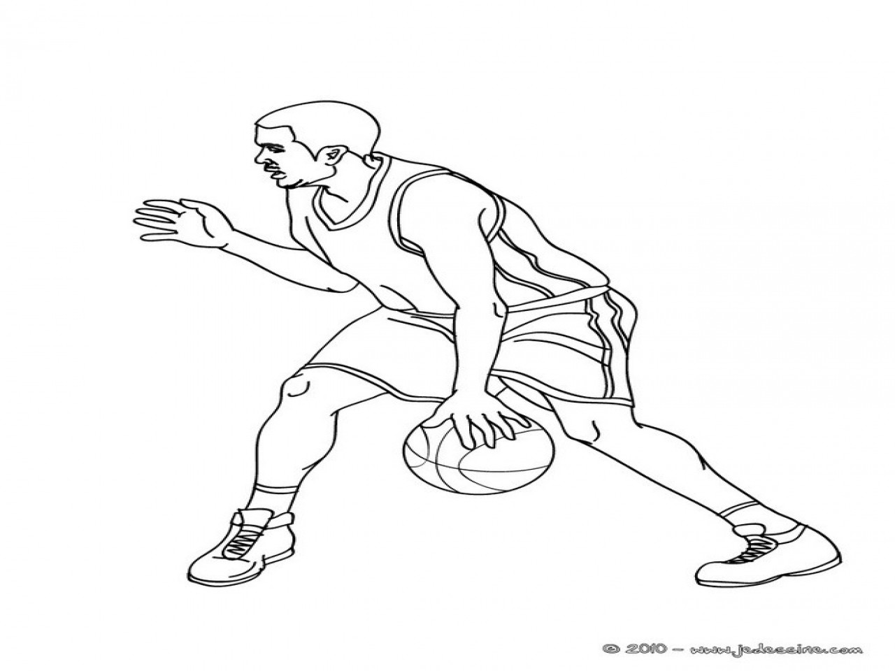 Lebron James Coloring Pages
 Lebron Free Colouring Pages